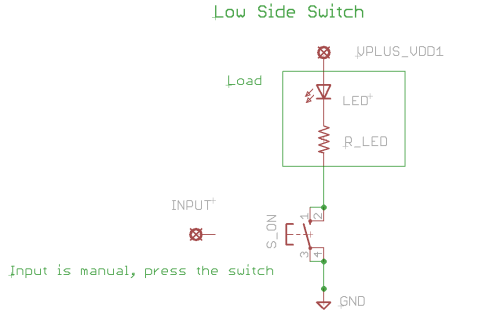 Transistor Low Side Switch