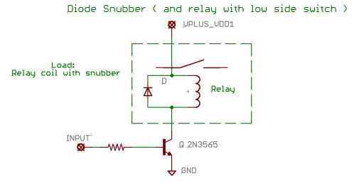 Diode snubbber